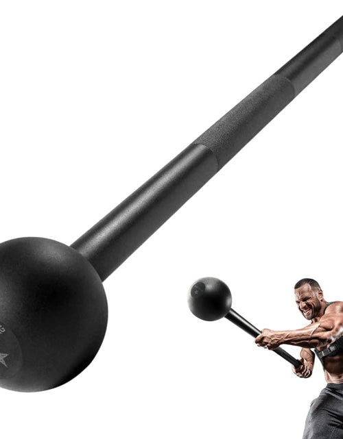 Load image into Gallery viewer, Steel Mace Bell for Strength Training - Support Full Body, Muscles, Shoulder, Grips &amp; Forearms Workouts to Rehabilitation, Stretching 5, 7, 10, 15, 20, 25, 30Lb for Woman &amp; Man
