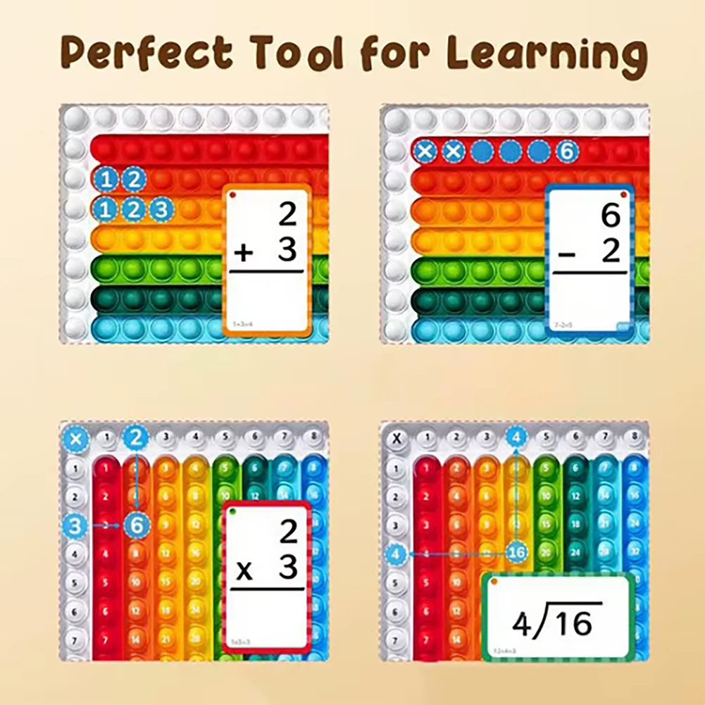 MathMaster™ Fidget Flash Cards – Learn Fast, Focus More, Master Math with Fun!