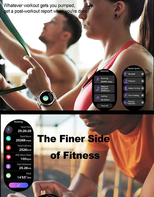 Load image into Gallery viewer, 1.85" Ultra HD Smartwatch GPS Bluetooth Call Health Monitoring Watch Gym Gift
