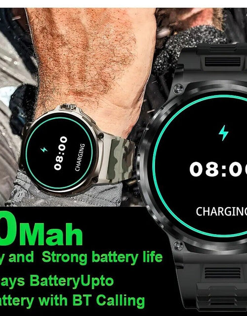 Load image into Gallery viewer, 1.85" Ultra HD Smartwatch GPS Bluetooth Call Health Monitoring Watch Gym Gift

